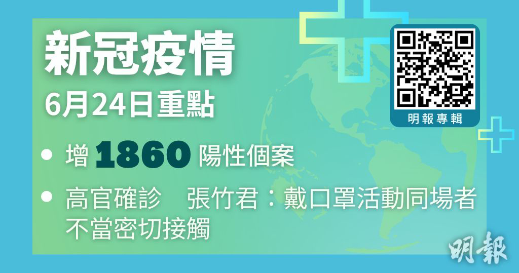 6月24日新冠疫情重點一覽