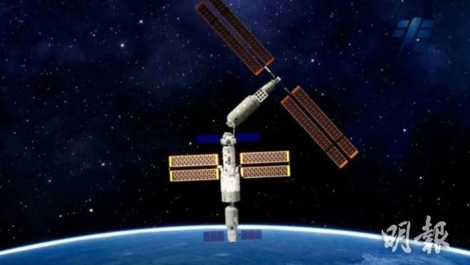 中國太空站問天實驗艙完成轉位