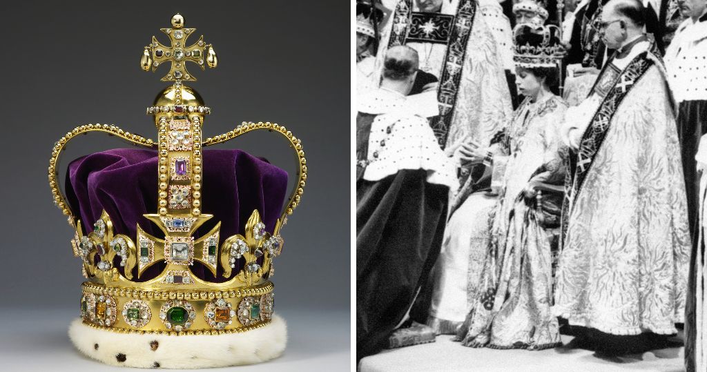 聖愛德華王冠送往為查理斯三世調整大小　1661年鑄造　英女王加冕亦戴過