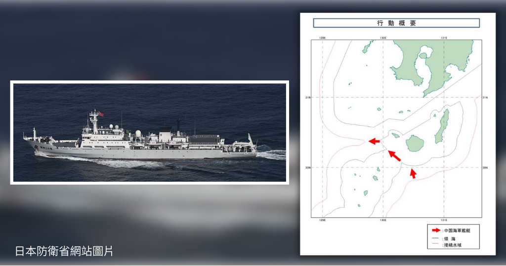 日本稱解放軍測量艦闖日領海 已向中方表達強烈關注 14 41 20230212 兩岸 即時新聞 明報新聞網