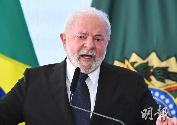 巴西總統盧拉（圖）因患輕度肺炎，推遲了啟程訪華。（法新社）