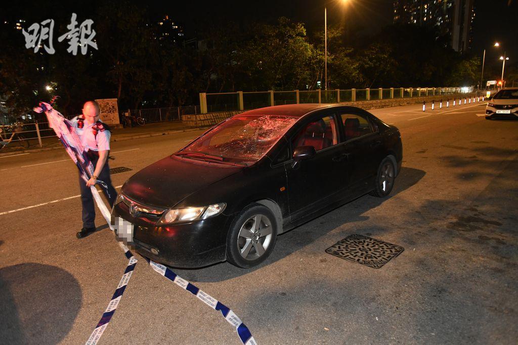 兒子涉偷車撞傷父母  警元朗尋回失車及司機