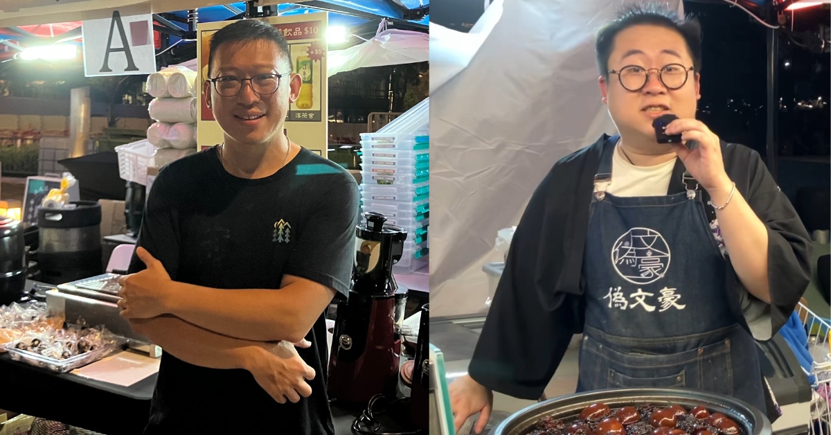 短片：灣仔海濱夜市開鑼無電數小時　美食檔主買40包冰救亡