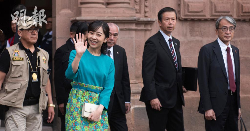 日本佳子公主出訪秘魯　參觀庫斯科古城、馬丘比丘【短片‧多圖】