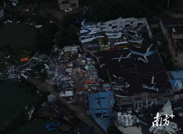 廣州白云區龍捲風致5死33傷  141家廠房受損