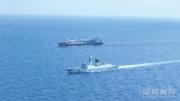 解放軍亞丁灣護航編隊  護送2艘香港貨船避襲擊   