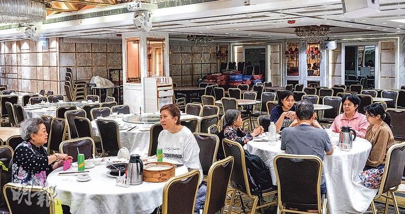 本港食肆首季總收益升幅放緩至2.3% 中式餐館數量減1.8%