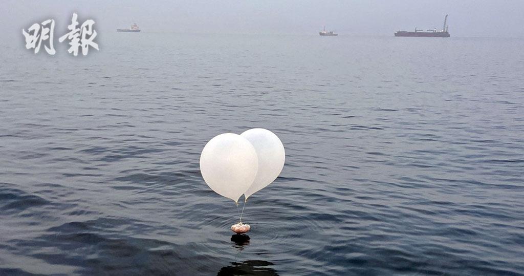 朝鮮再放逾330穢物氣球　韓國重啟對朝擴音喊話