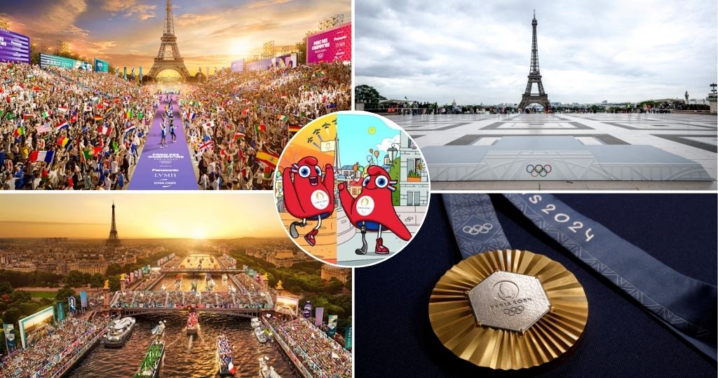巴黎奧運融入東道主元素　法國大革命「自由之帽」變吉祥物　艾菲爾鐵塔嵌入獎牌