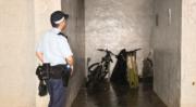 錦英苑兩單車疑遭縱火焚毁
