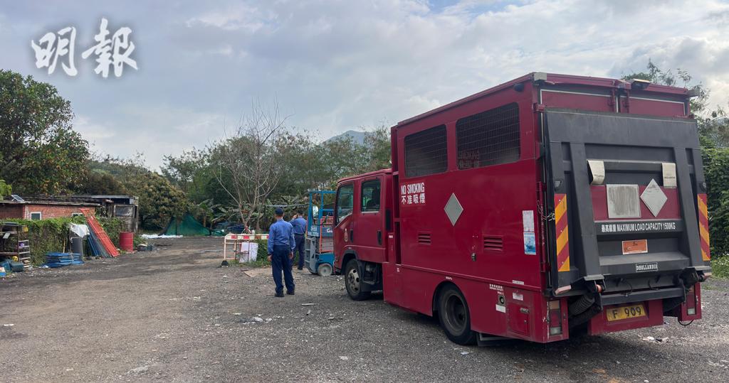 大埔貨櫃場疑被縱火　2消防員執勤時面部受傷送院