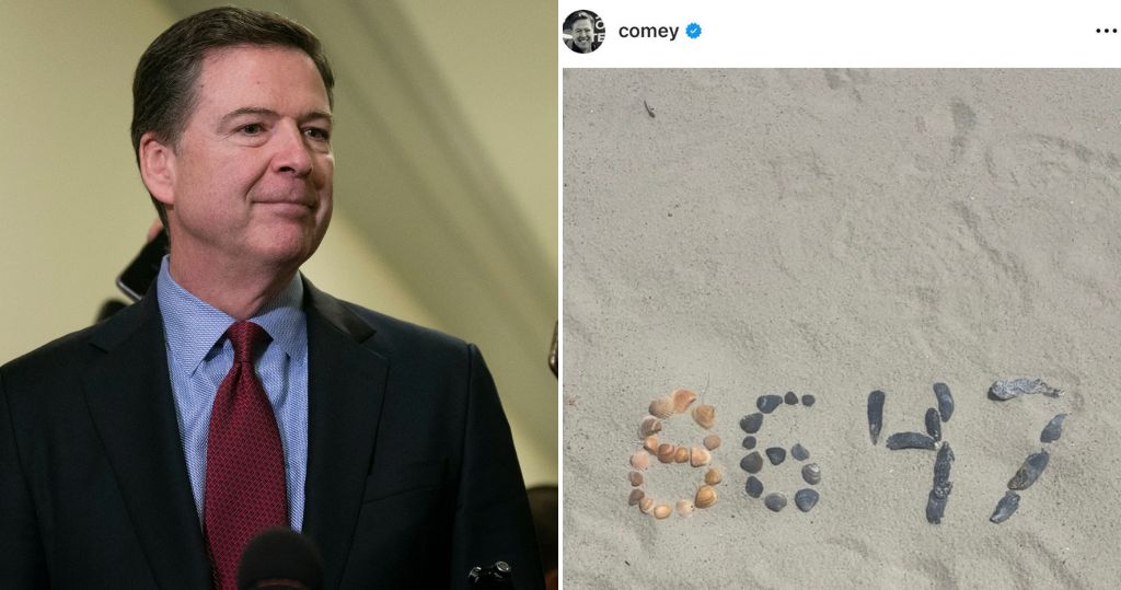 FBI前局長科米上載「8647」相片遭特勤局問話　特朗普指控為呼籲暗殺總統