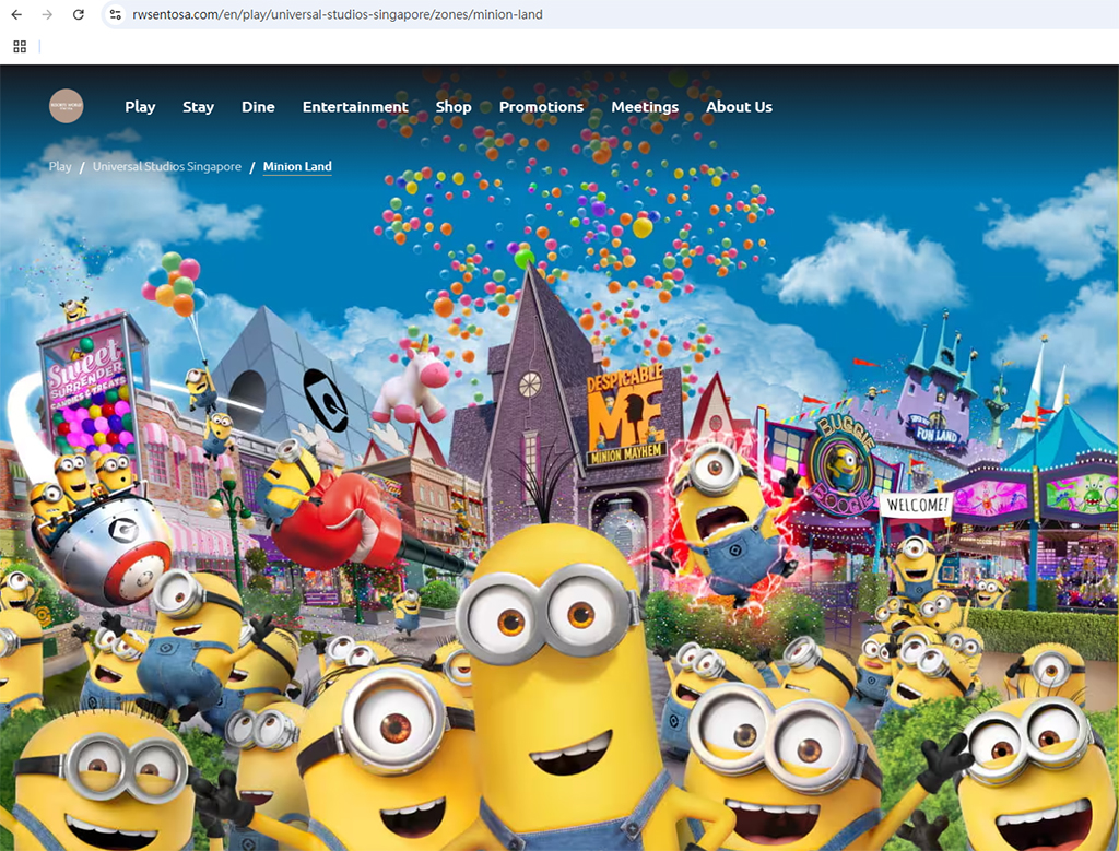 新加坡親子旅遊新選擇：環球影城Minion Land、亞洲雨林探險園、侏羅紀世界體驗
