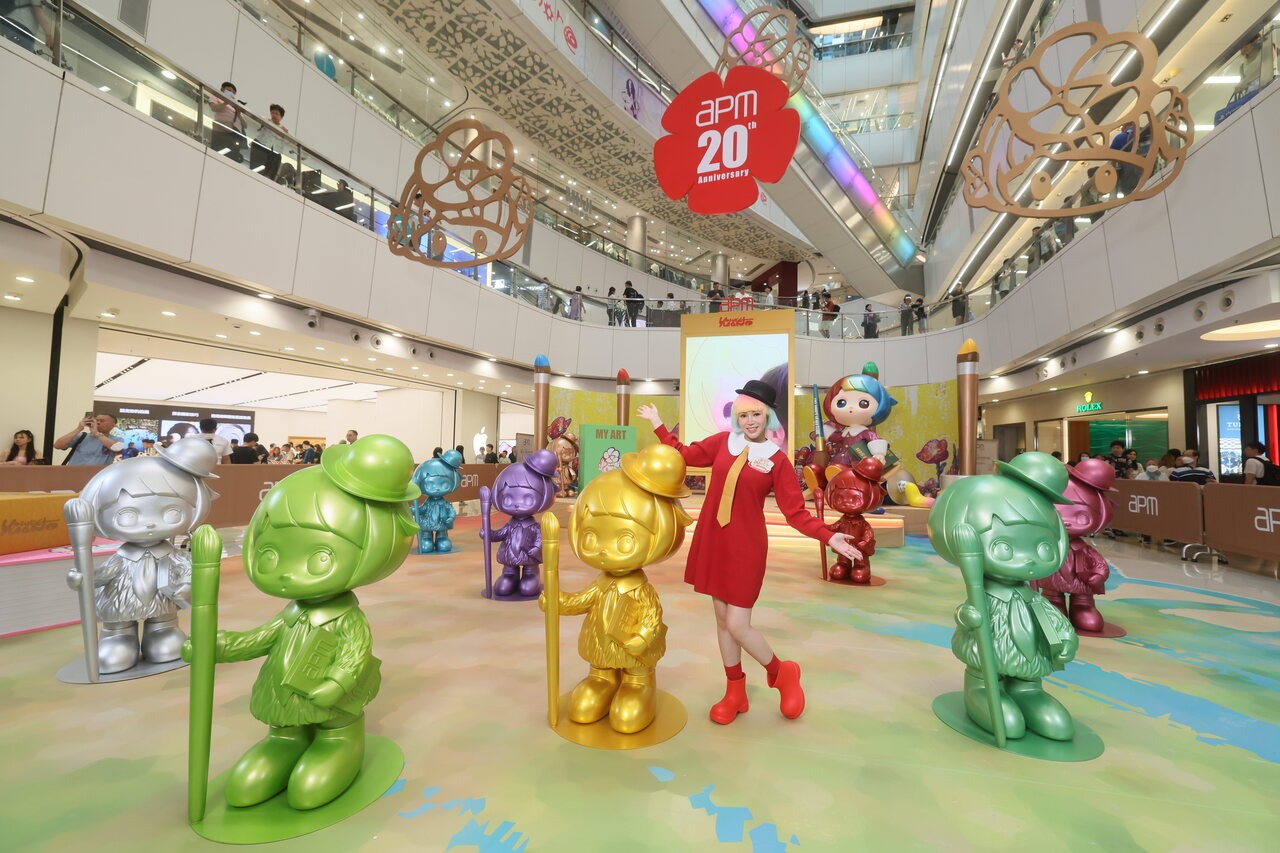 apm聯乘上野陽介打造商場藝術展 投資逾千萬