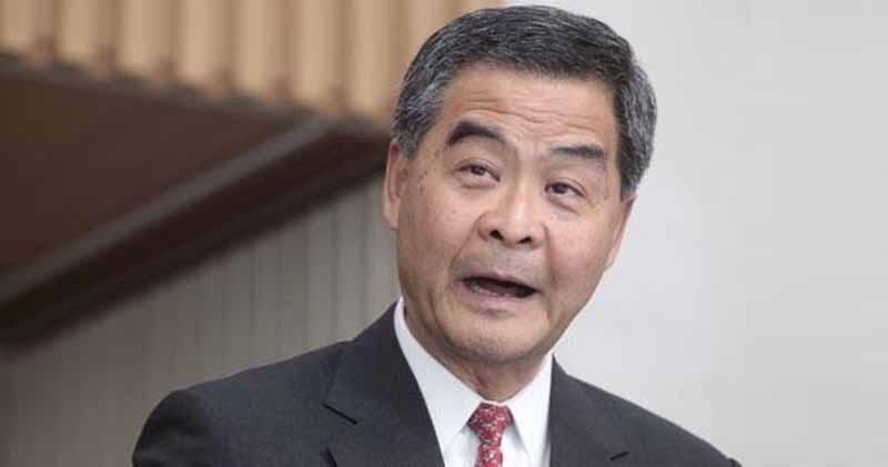 梁振英反擊施永青：天天論樓市但「自己物業都睇錯市」