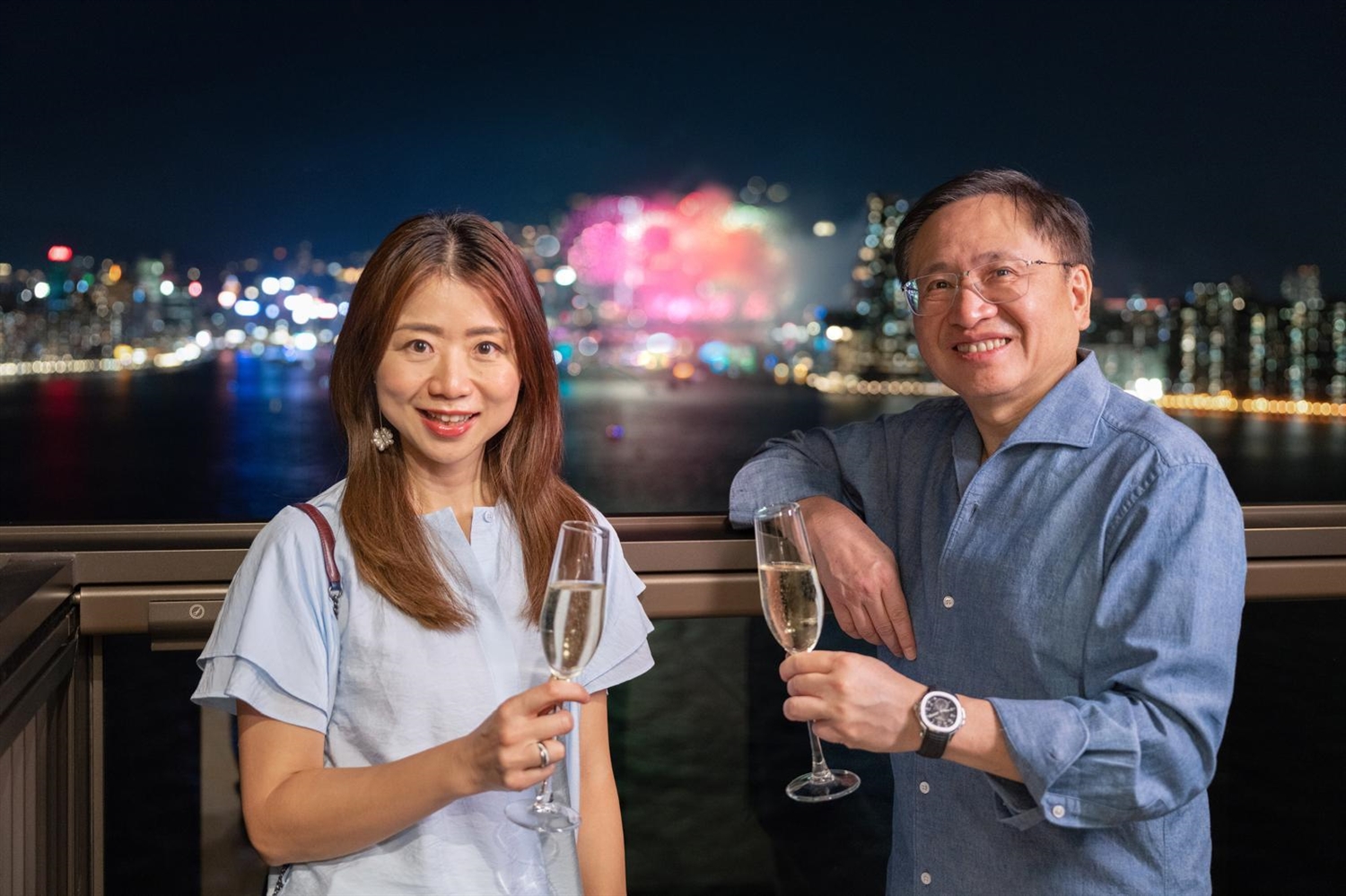 柏蔚森辦國慶煙花派對 賞璀璨美景