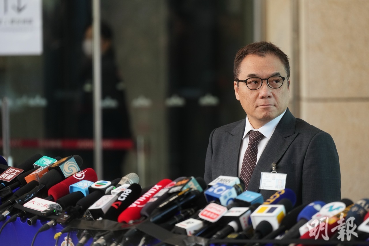 國安處總警司李桂華（賴俊傑攝）