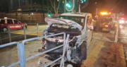 七人車九龍塘撞電動車　司機逃去