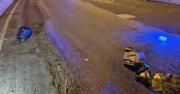 男子駕電單車失事飛墮屯門公路 送院後不治