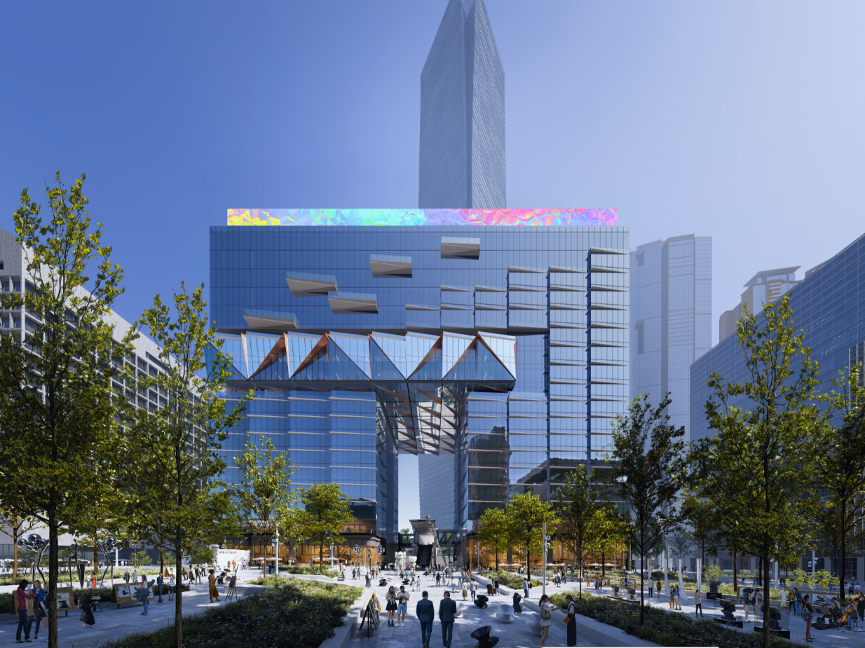 摩根大通租新地西九藝術廣場大樓25萬呎寫字樓樓面  租期10年