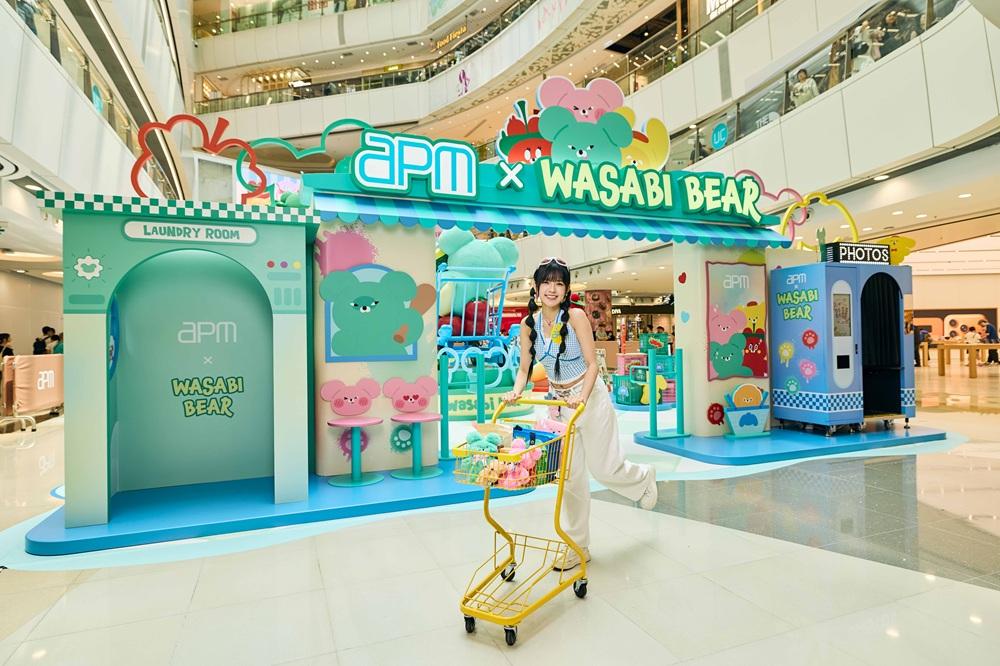 迎復活節長假期 韓國Wasabi Bear首度來港登陸apm