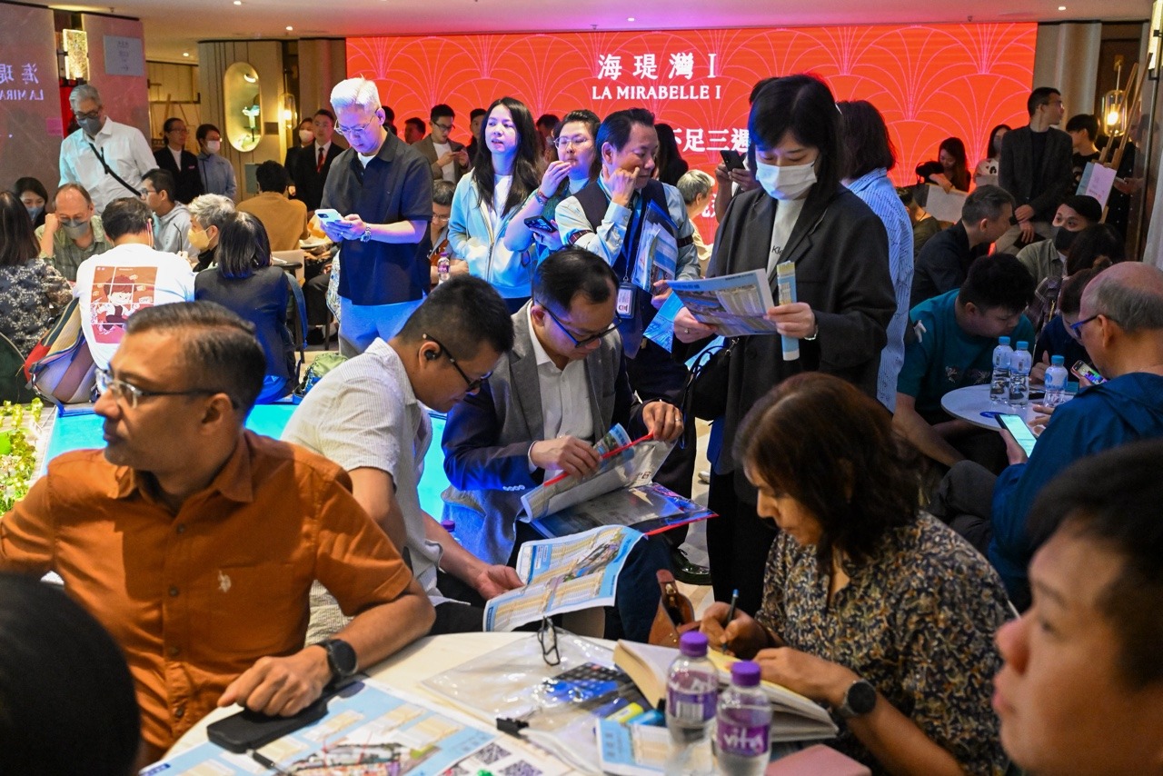 海瑅灣I 今第三輪價單賣261伙 暫沽近70伙