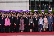 回歸29周年　金紫荊廣場舉行升旗儀式