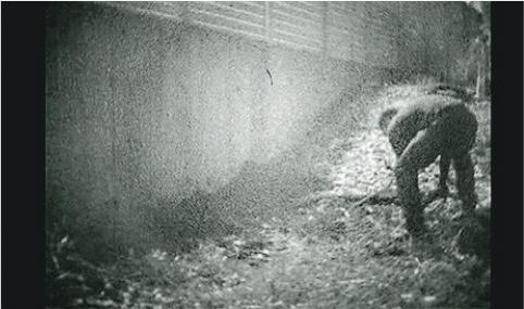 李繼忠在新宿戶山公園「自掘墳墓」，附近曾是戶山陸軍軍醫學校校址，部分設施被分配給731部隊總部，該部隊曾在中國進行活人細菌實驗。（受訪者提供）