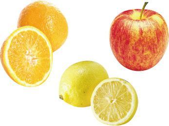 不是素食？——一些水果如蘋果、橙，商家會在上面噴上一層屬動物成分的蜂蠟或蟲膠，以作保護和保鮮。（資料圖片）