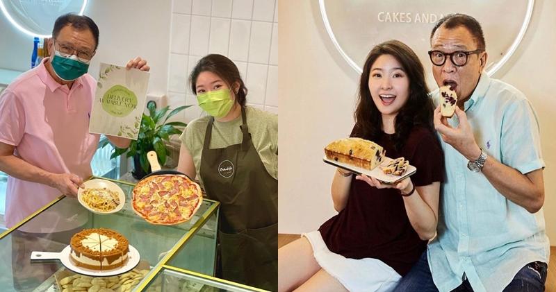 許紹雄打本過百萬元給女兒在新加坡開設Cafe做老闆。（Ig圖片）
