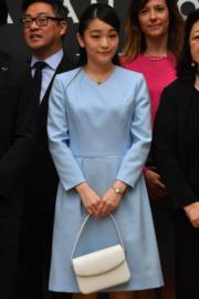 2018年7月22日，真子公主訪問巴西聖保羅（Sao Paulo），參觀當地日本文化推廣中心Japan House。（法新社）