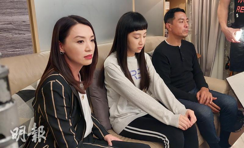 姜皓文、陳煒在劇中面臨婚姻破裂，Gigi夾在他們中間，十分可憐。（大會提供）