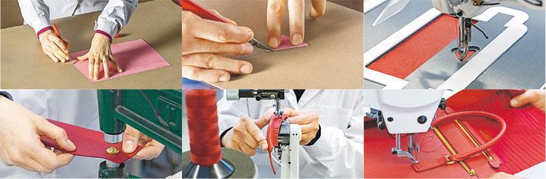 Galleria手袋以83個獨立構件組成，糅合精準的工業技術和細緻的人手工藝製成。（品牌提供）