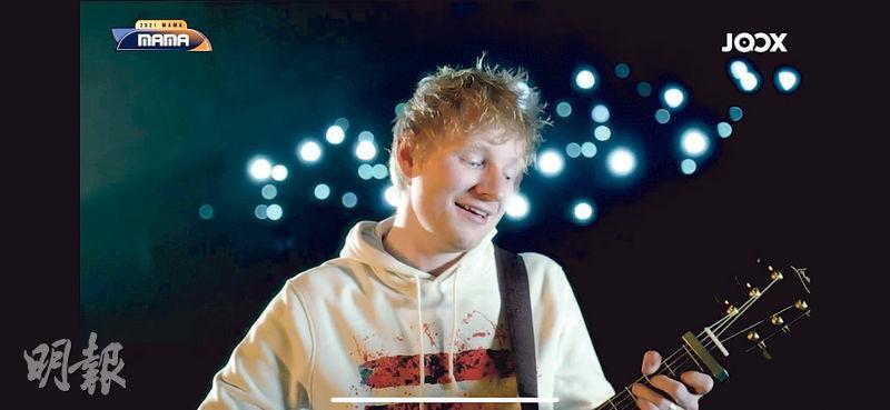 英國男歌手Ed Sheeran越洋獻唱兩首新歌。