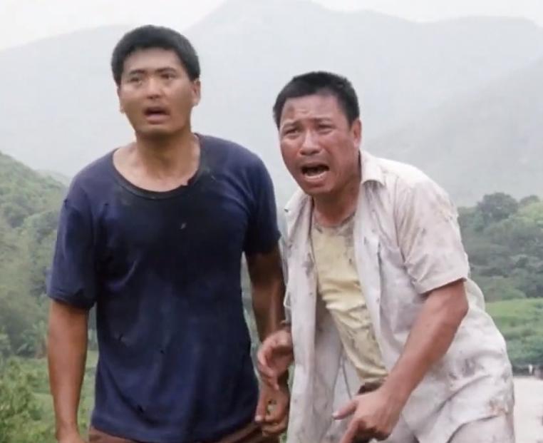 陳松勇和周潤發曾合演《監獄風雲II逃犯》。（網上圖片）