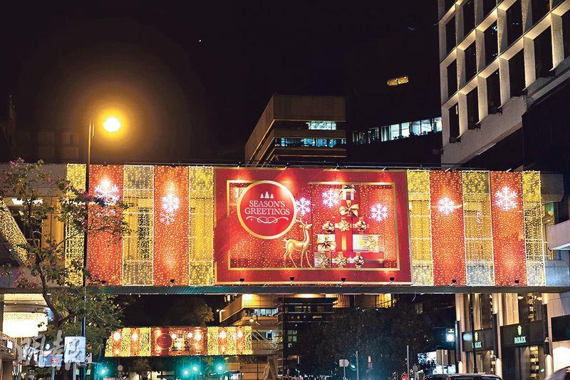 閃爍尖東耀香江2021——聖誕燈飾（朱安妮攝）