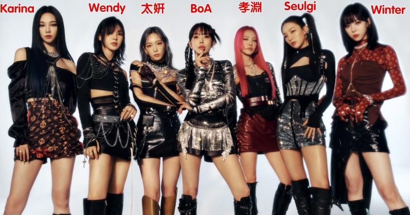 BoA率領6名小師妹組成小分隊，成為韓國樂壇新勢力。（網上圖片）