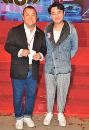 曾志偉（左）和王祖藍今年2月回巢無綫出任高層。（資料圖片）
