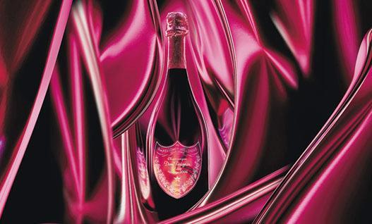 Dom Pérignon x Lady Gaga限量版2006年特別版粉紅香檳（品牌提供）