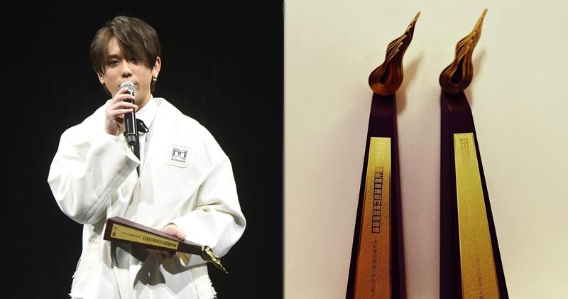 姜濤在Instagram貼了兩個叱咤獎座的照片。（資料圖片/Ig圖片）
