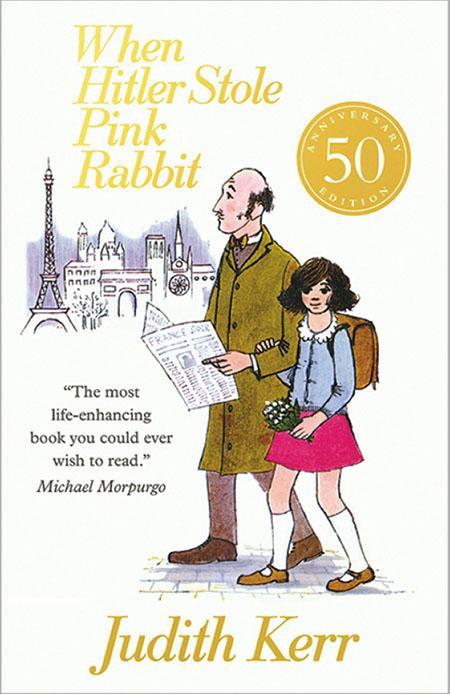 When Hitler Stole Pink Rabbit／作者：Judith Kerr／出版：HarperCollins Children's Books（網上圖片）