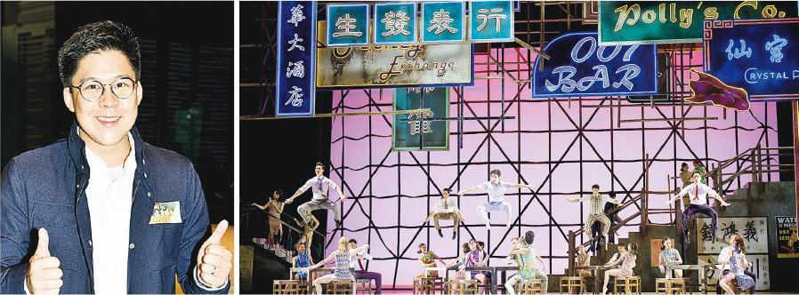 與國際交流——霍啟剛表示，欣賞香港芭蕾舞團的《羅密歐＋茱麗葉》，是國際人才與本地人才交流創作的成品。（左圖︰資料圖片；右圖︰Conrad Dy-Liacco攝，香港芭蕾舞團提供）