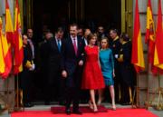 2017年6月，西班牙國王伉儷（法新社）