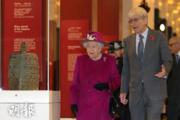 英女王出席大英博物館活動。（法新社）