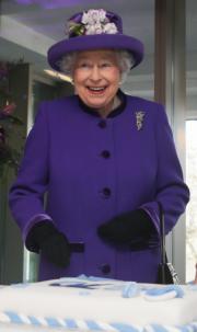 2018年3月6日，英女王出席慶祝國際海事組織成立70周年活動。（法新社）