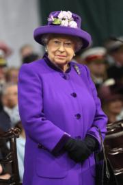 英女王（法新社圖片，攝於2017年12月7日）