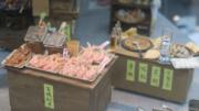微型藝術展@中環街市︰《車仔檔》（陸秋燕攝）