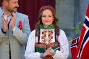 2022年5月17日，挪威公主Ingrid Alexandra出席挪威國慶日活動。（法新社）