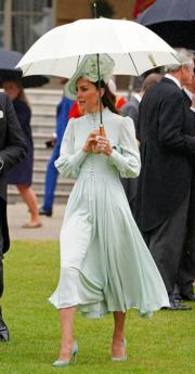 凱特2022年5月25日於倫敦白金漢宮出席花園派對。（法新社）