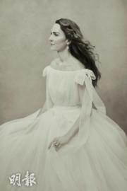英國王室2022年1月9日發布的凱特新照片。（法新社黑白圖片／Paolo Roversi）